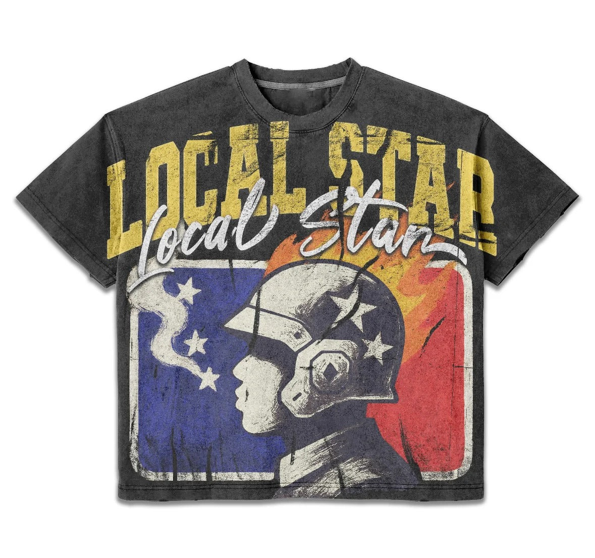 Graphic Army local Star tee