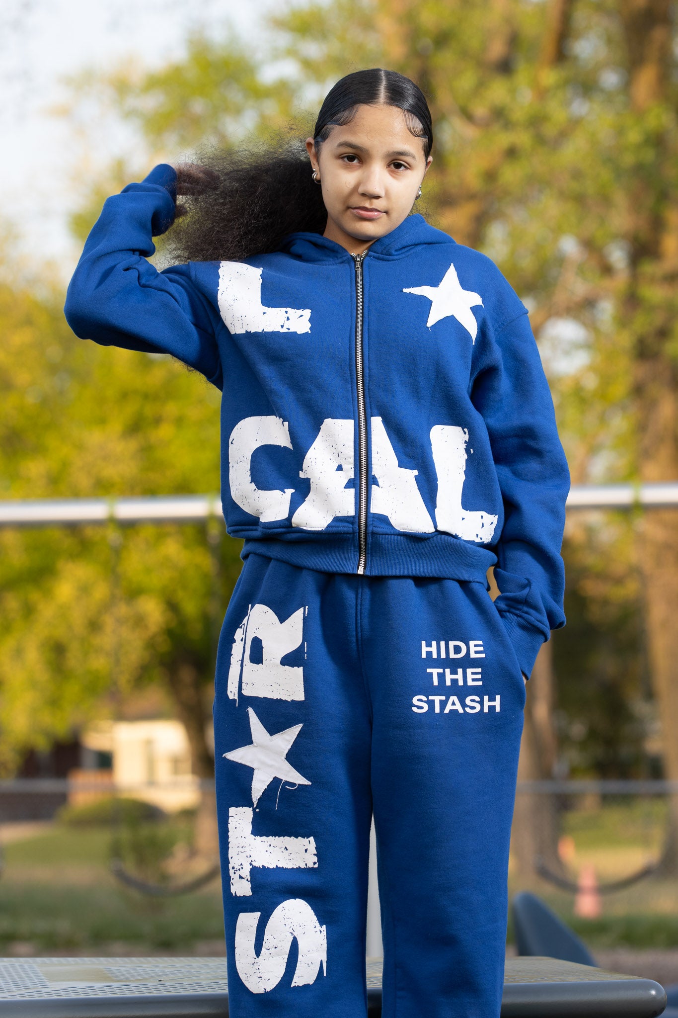 “Blue Star” Sweatsuits