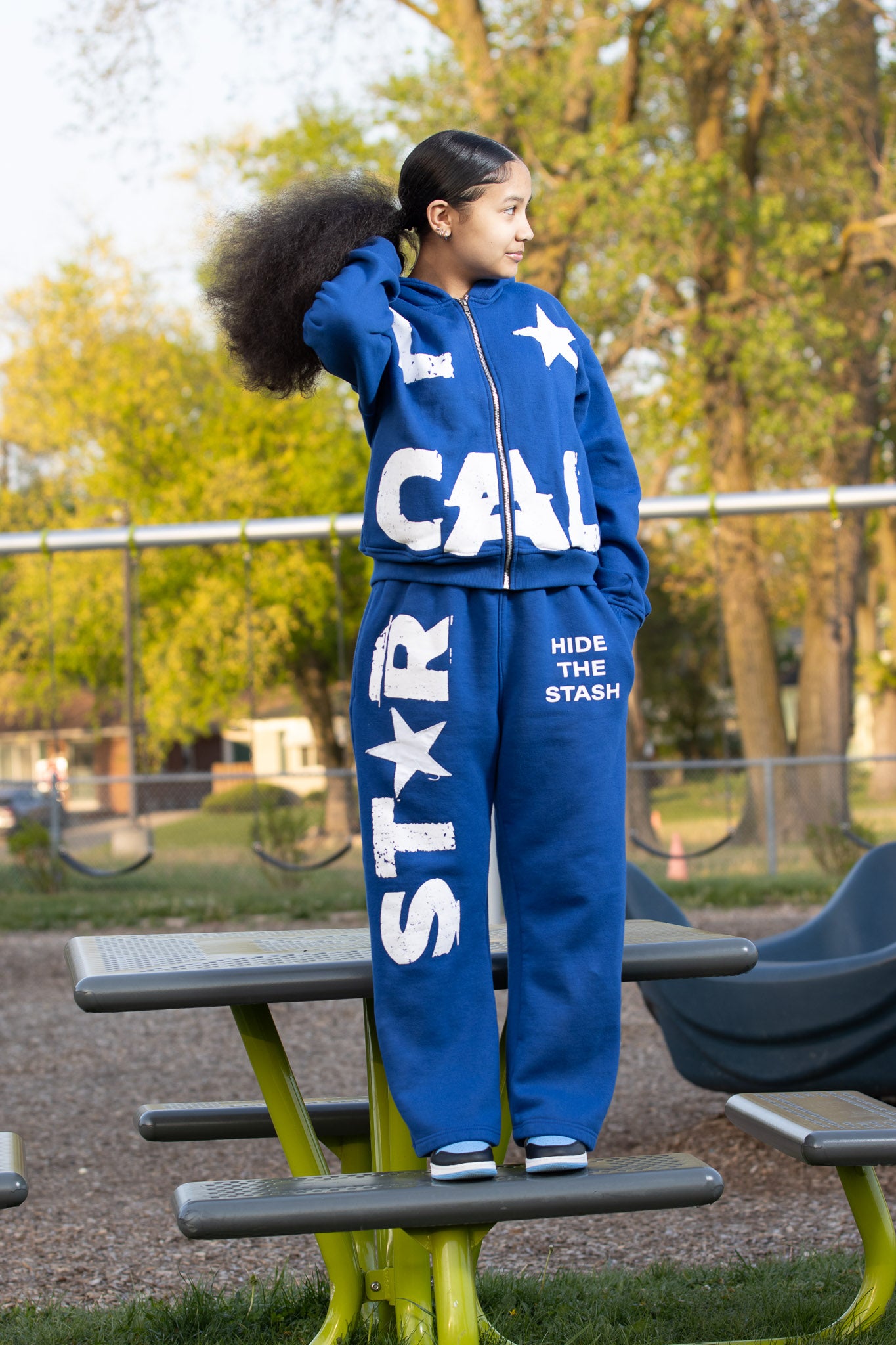 “Blue Star” Sweatsuits