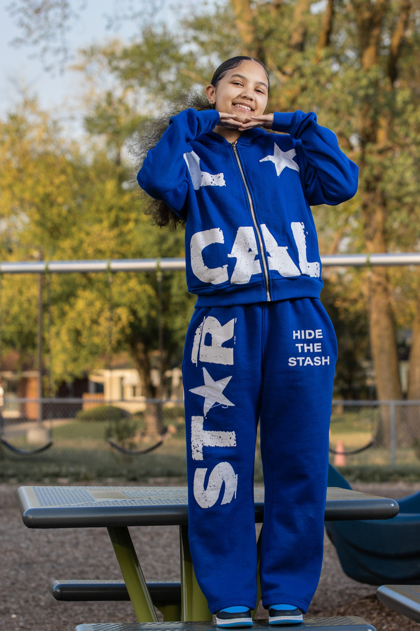 “Blue Star” Sweatsuits
